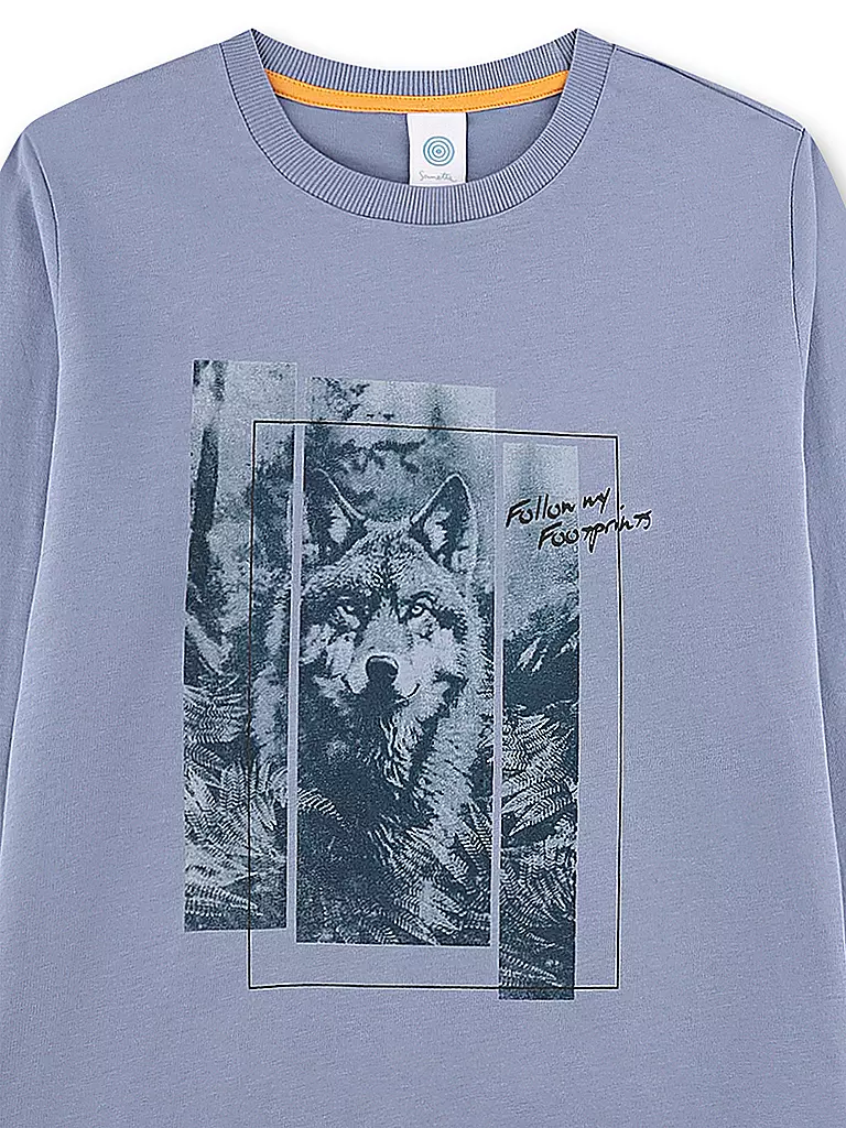 SANETTA | Jungen Pyjama  | grau