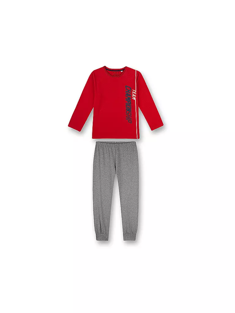 SANETTA | Jungen Pyjama | rot