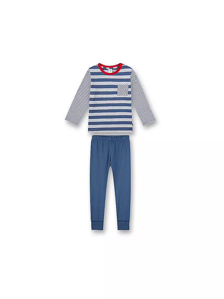 SANETTA | Jungen Pyjama | blau