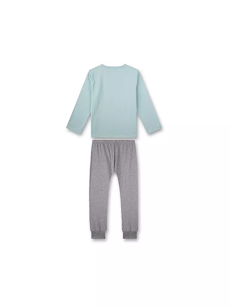 SANETTA | Jungen Pyjama | hellgrün