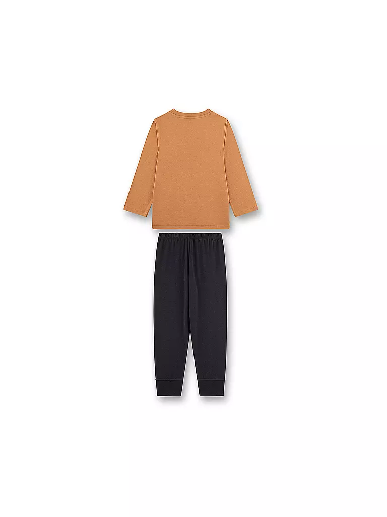 SANETTA | Jungen Pyjama | hellbraun