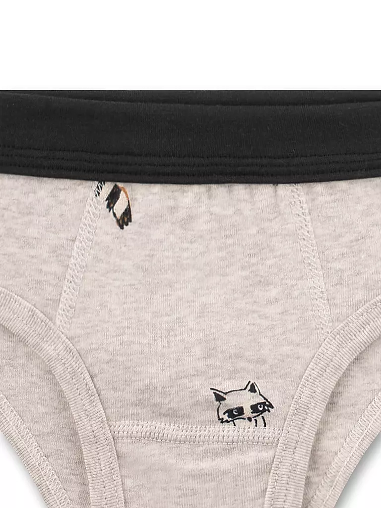 SANETTA | Jungen Slip nature mel | hellgrau