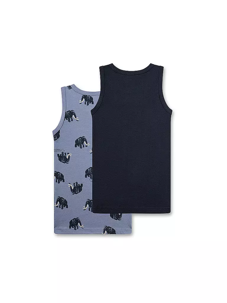 SANETTA | Jungen Top 2er Pkg. stone wash | grau