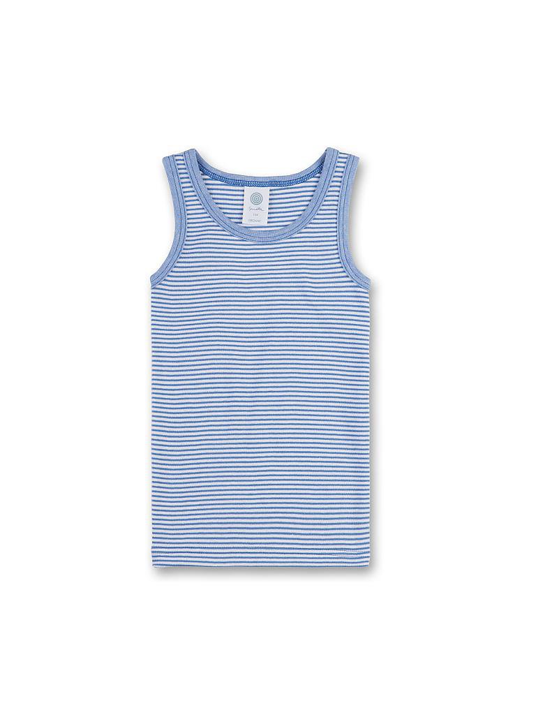 SANETTA | Jungen Unterhemd "Pure Cotton" | blau