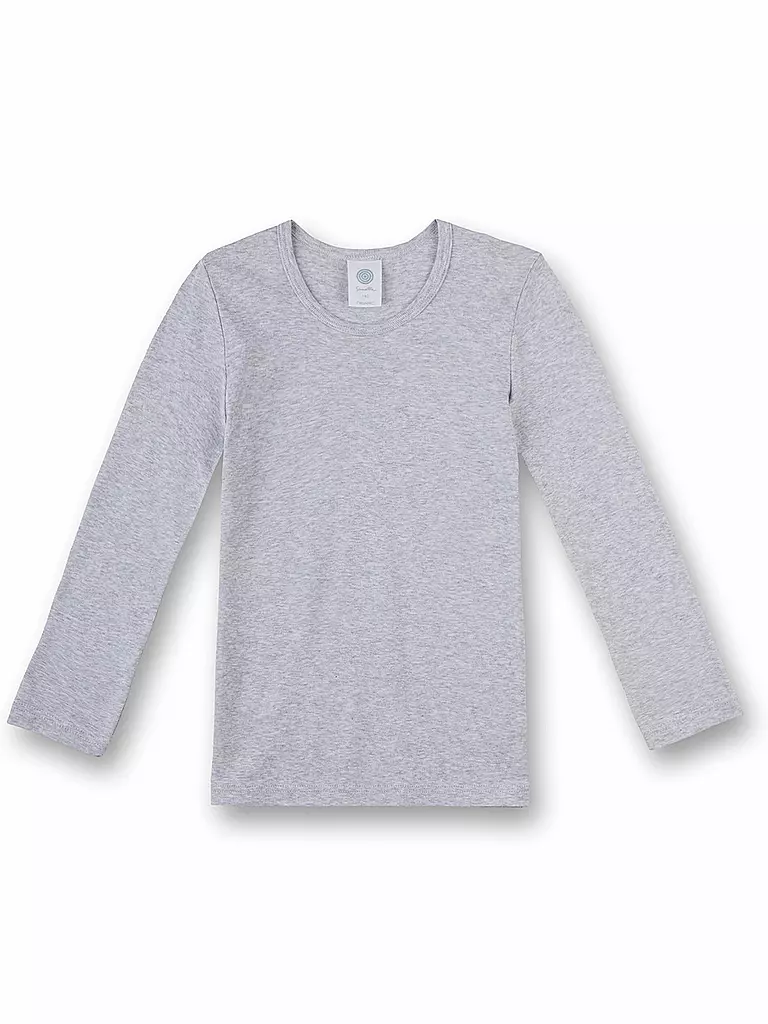 SANETTA | Kinder Langarmshirt | grau