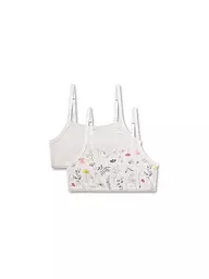 SANETTA | Mädchen Bustier 2er Pkg. whitepebb | creme