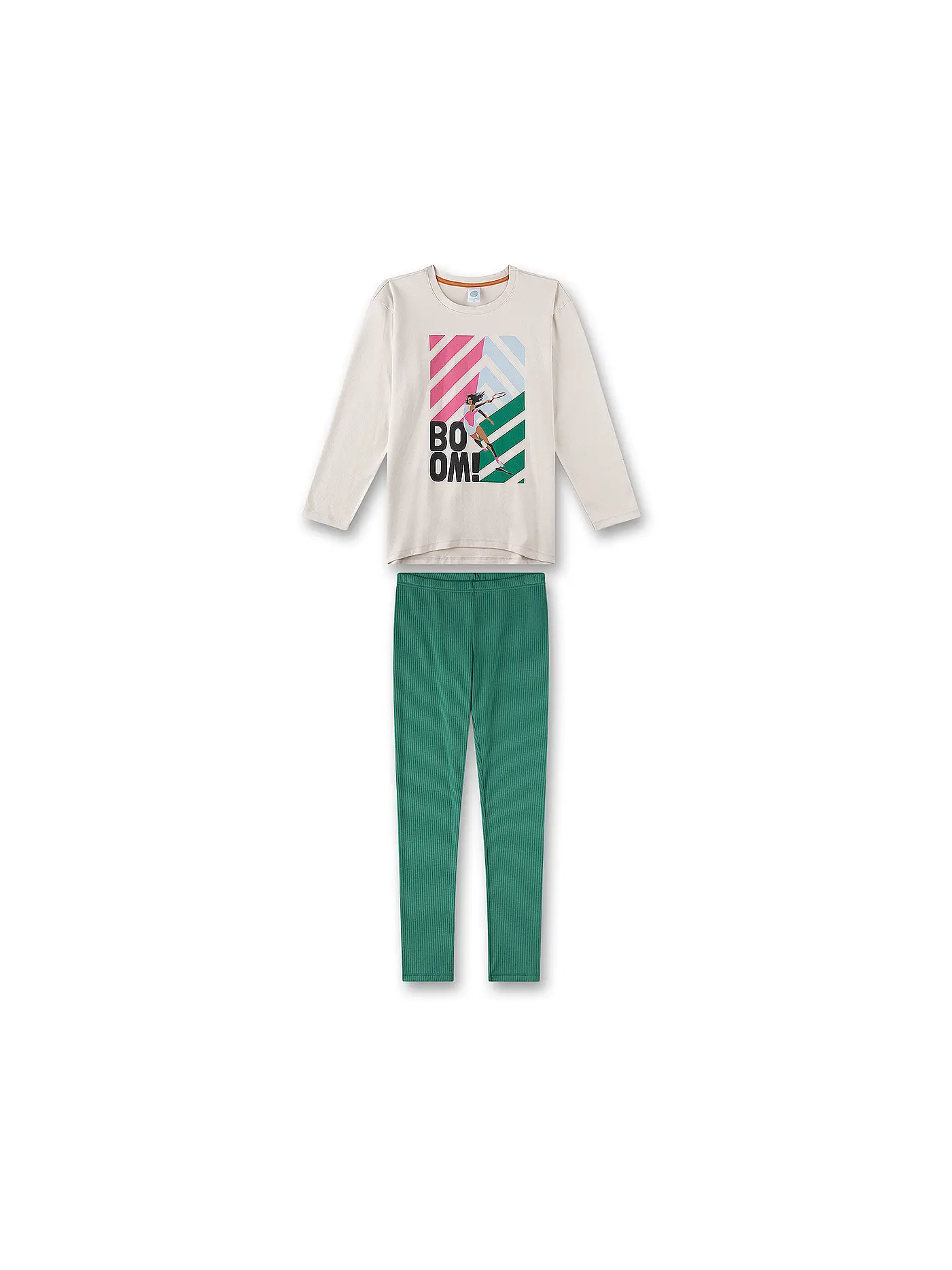 SANETTA | Mädchen Pyjama | creme