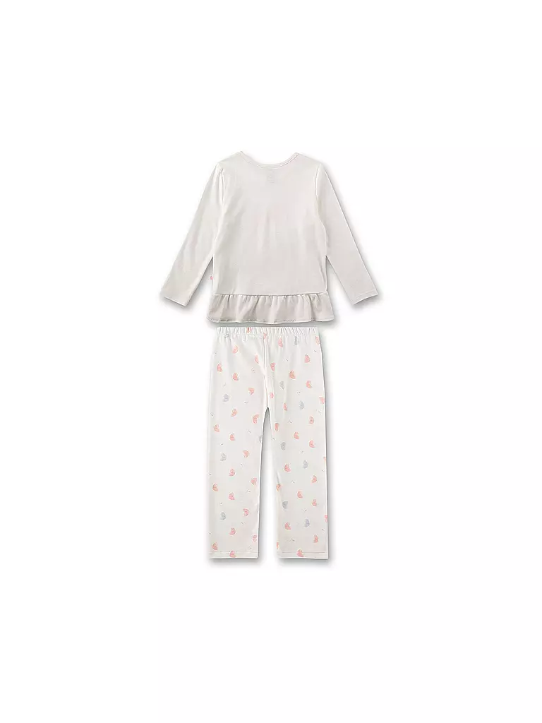 SANETTA | Mädchen Pyjama | creme