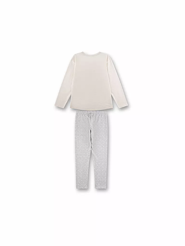 SANETTA | Mädchen Pyjama | creme