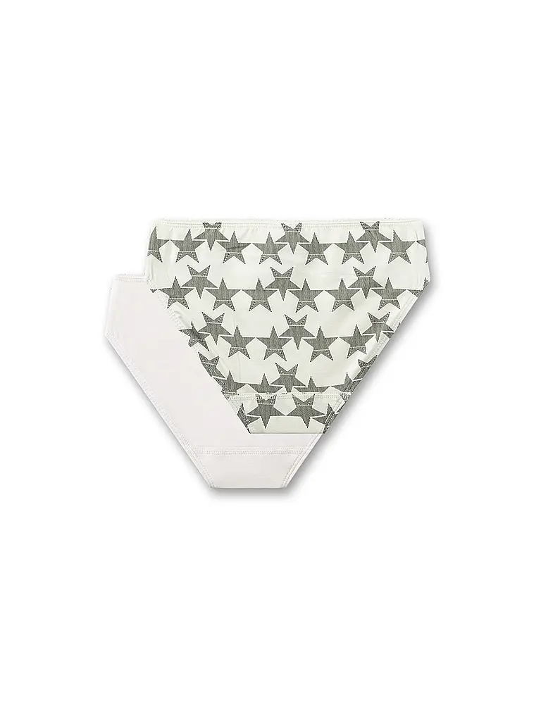 SANETTA | Mädchen Slip 2er Pkg. white pebb | 