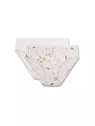SANETTA | Mädchen Slip 2er Pkg.whitepebb | creme