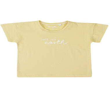 Sanetta Shirt Gelb Ropa Interior para Niñas 