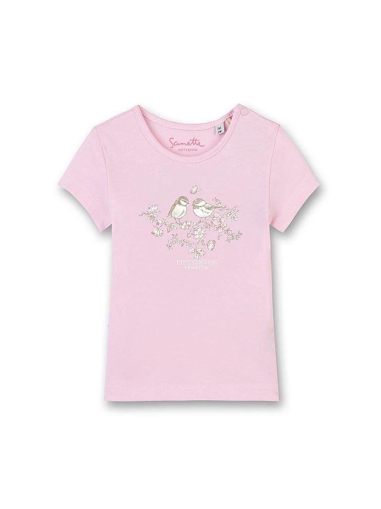 SANETTA | Mädchen-Babyshirt "Little Ladybird" | rosa