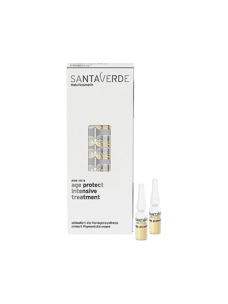 SANTAVERDE | Age protect intensive treatment 10x1ml | keine Farbe