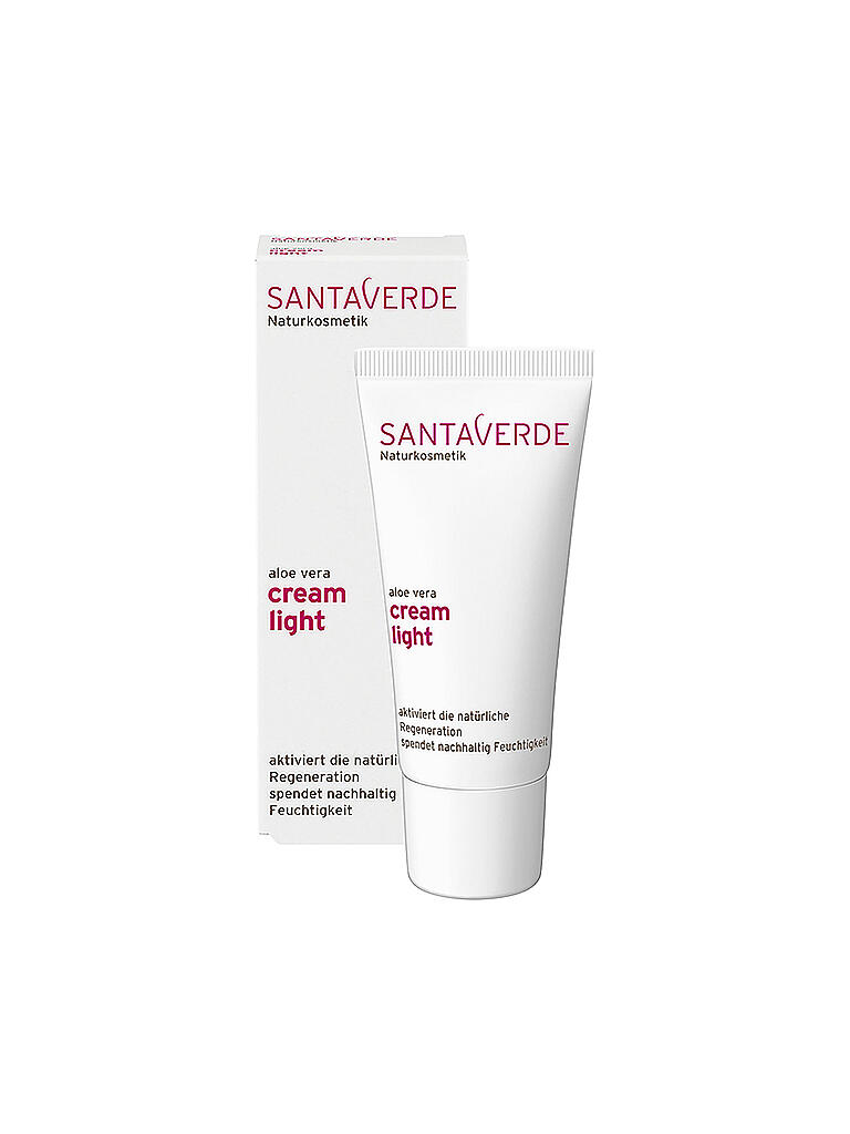 SANTAVERDE | Gesichtscreme - Aloe Vera cream light 30ml | keine Farbe