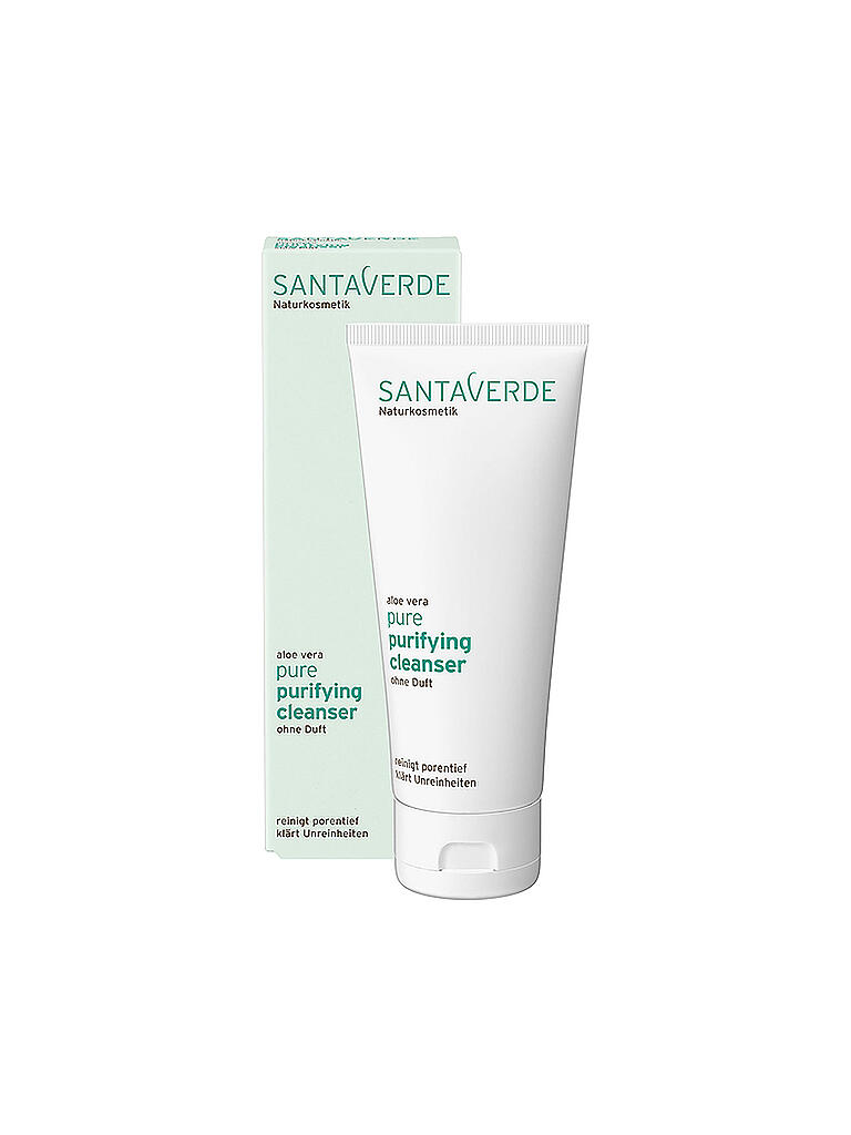 SANTAVERDE | Reinigung - Pure purifying cleanser ohne Duft 100ml | keine Farbe