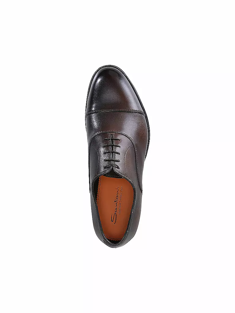 SANTONI | Lederschuhe Derby | braun