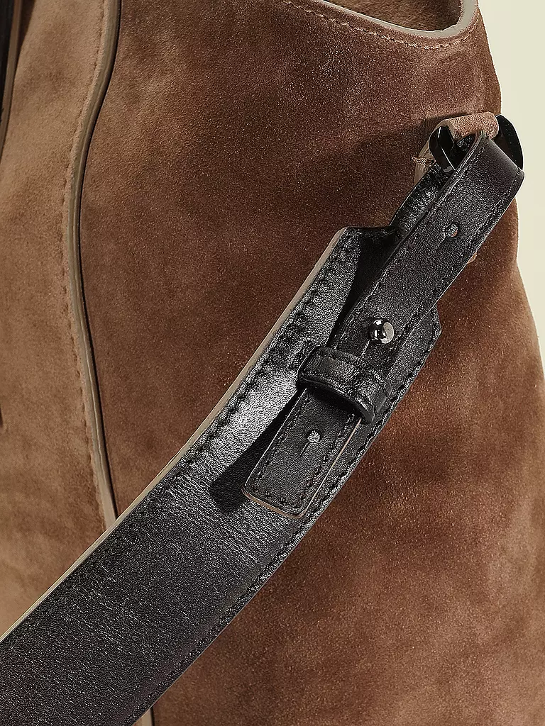 SANTONI | Ledertasche - Weekender   | braun