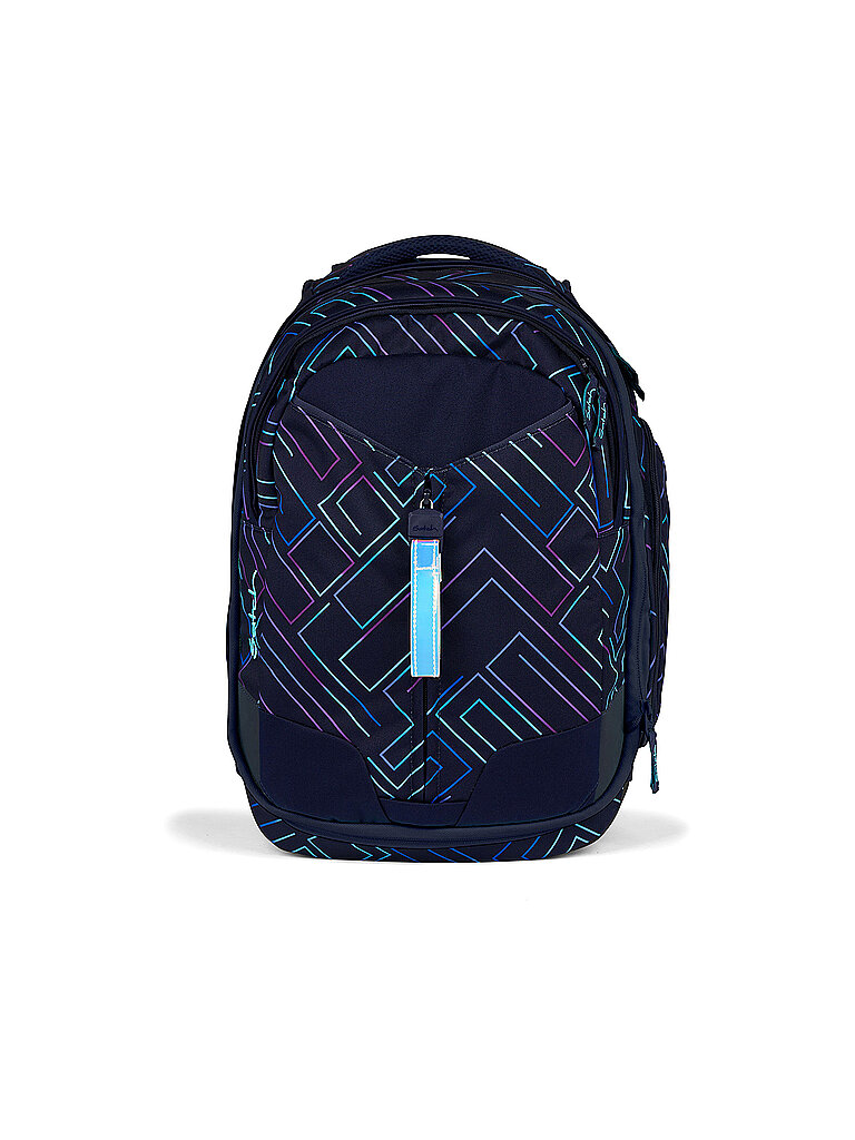 SATCH Schulrucksack Match Purple Laser