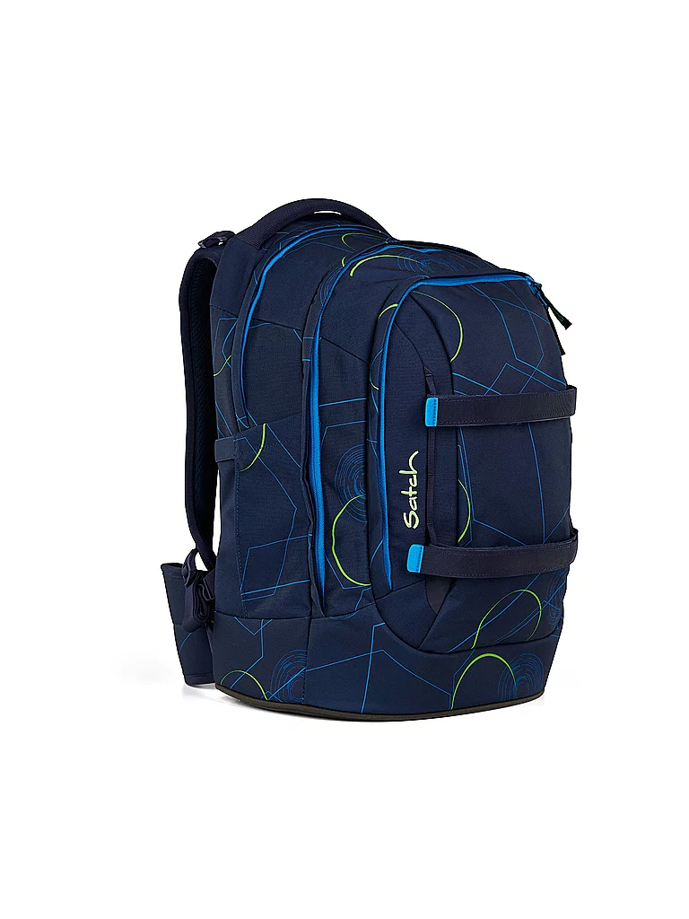 satch pack Schulrucksack  Blue Tech