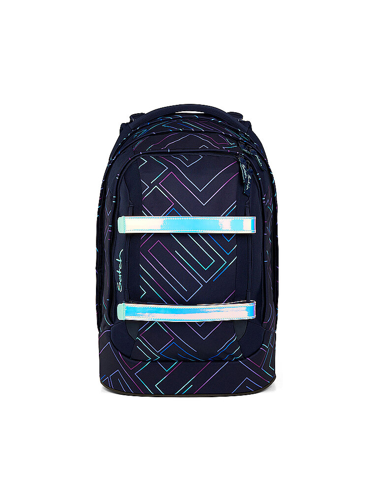 SATCH Schulrucksack Pack Purple Laser