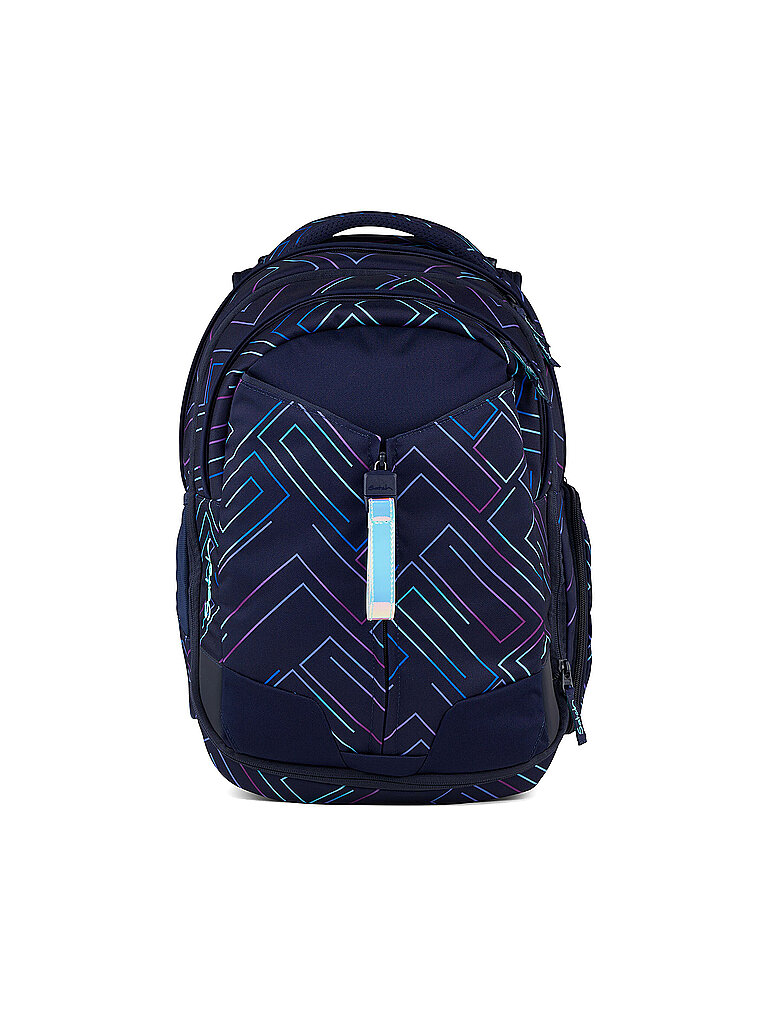 SATCH Schulrucksack Match Purple Laser