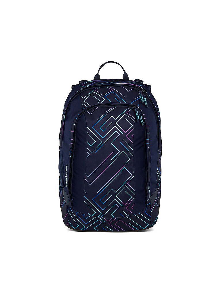 SATCH Schulrucksack Air Purple Laser