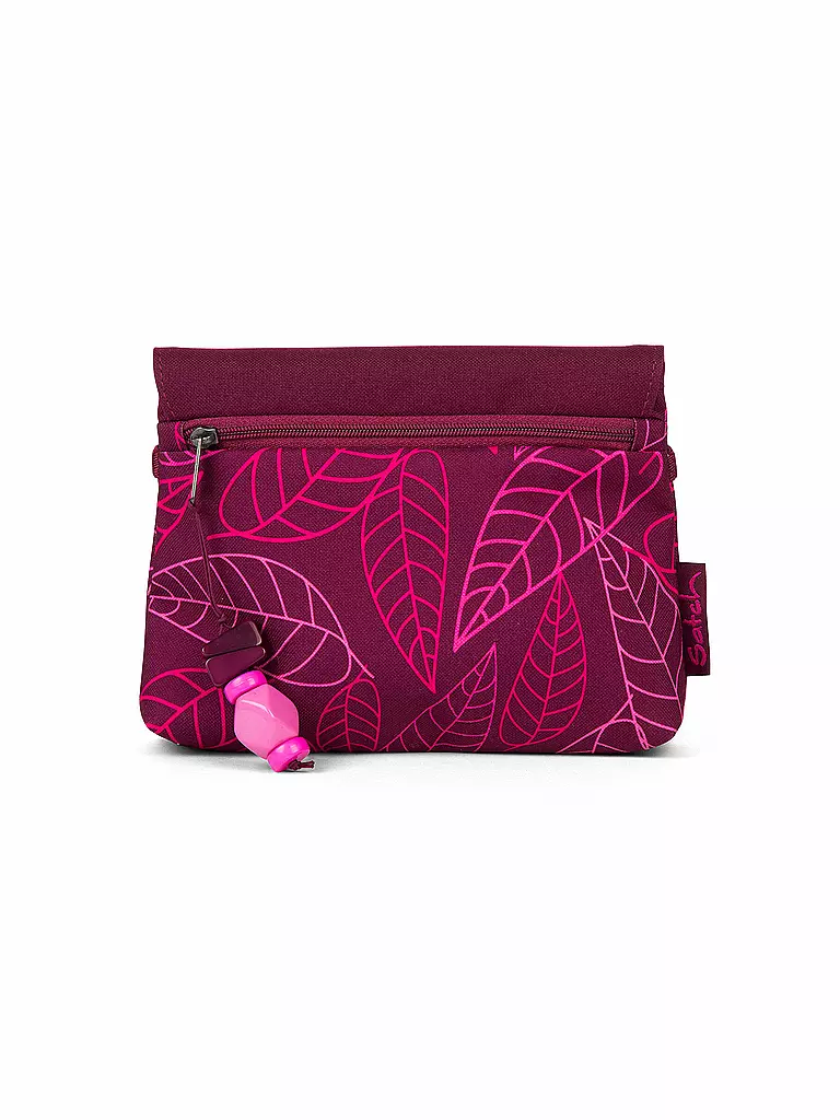 SATCH | Clutch "Klatsch - Purple Leaves" | keine Farbe