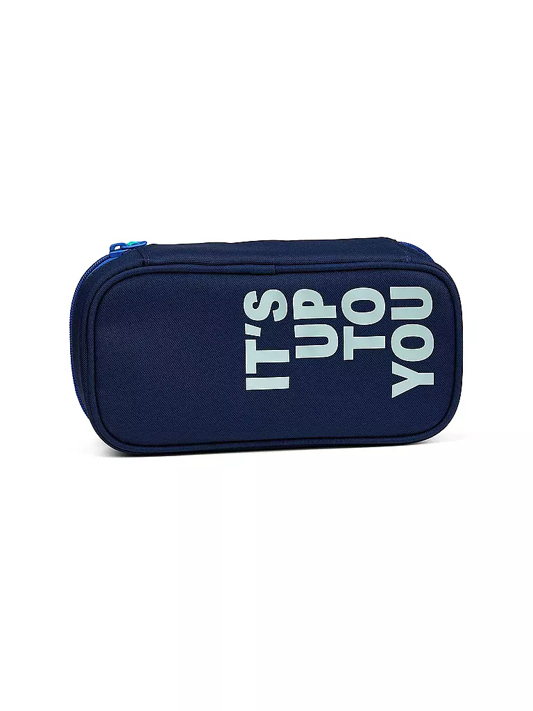 SATCH | Federpenal - Schlamperbox Crossed Blue | dunkelblau