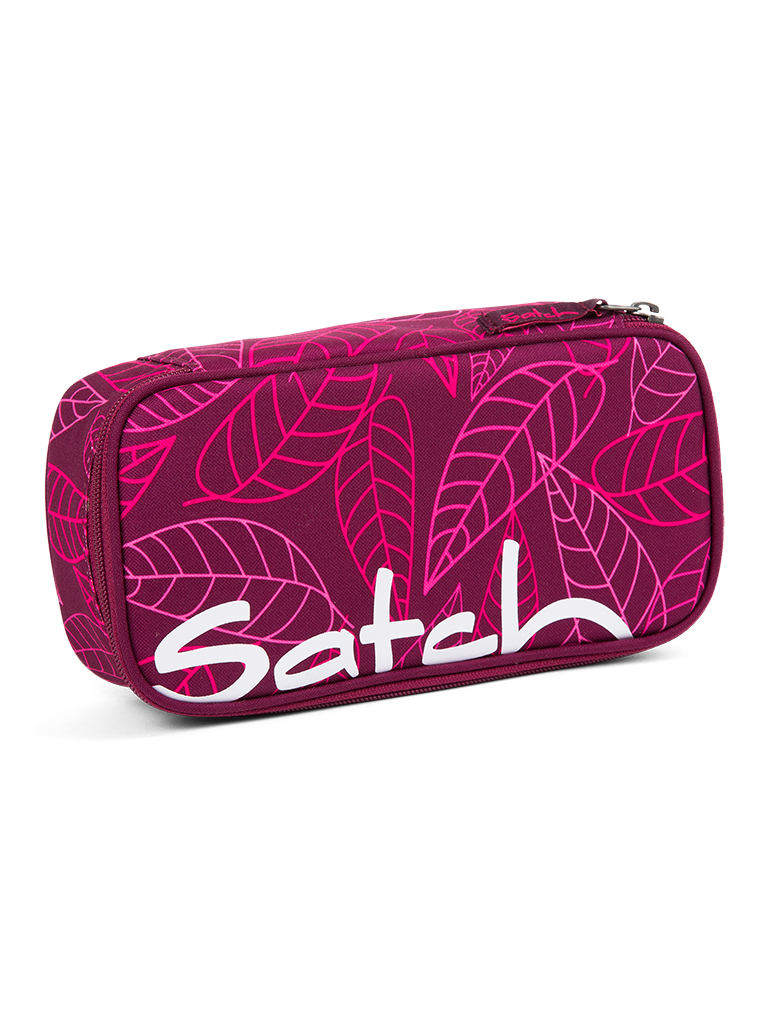 SATCH | Schlamperbox "Purple Leaves" | keine Farbe