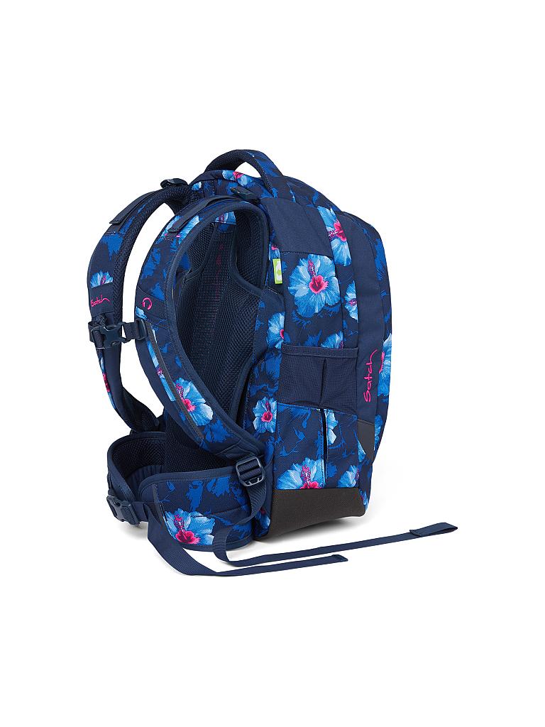 SATCH | Schul-Rucksack "Satch Sleek - Waikiki Blue" | blau