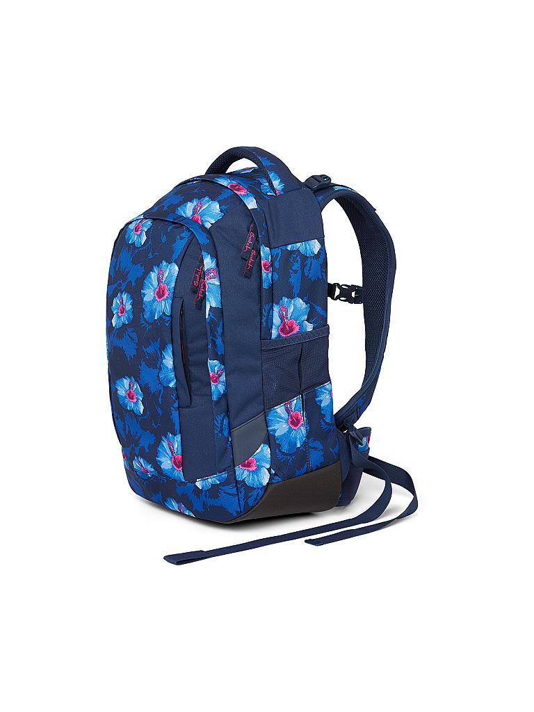 SATCH | Schul-Rucksack "Satch Sleek - Waikiki Blue" | blau