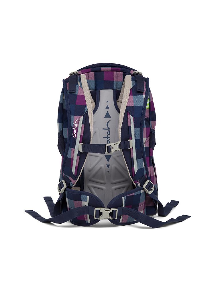 SATCH | Schul-Rucksack "Sleek- Berry Carry" | transparent