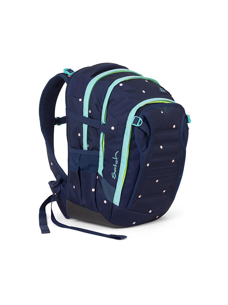 SATCH | Schulrucksack "Satch Match - Pretty Confetti" | blau