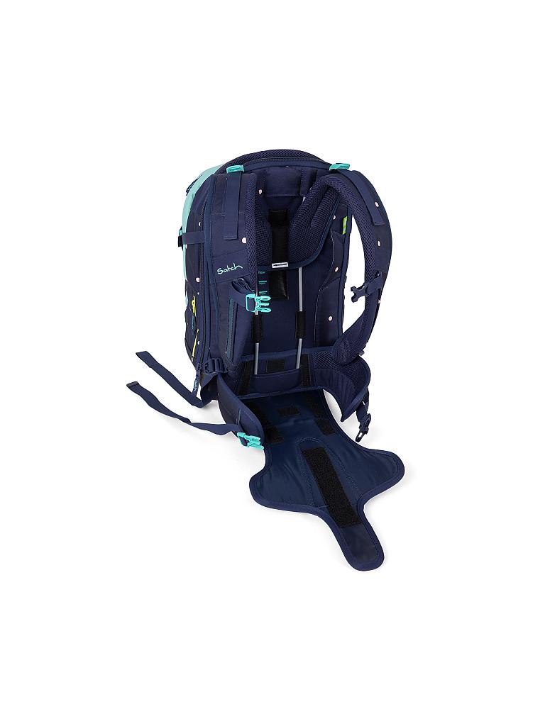 SATCH | Schulrucksack "Satch Match - Pretty Confetti" | blau