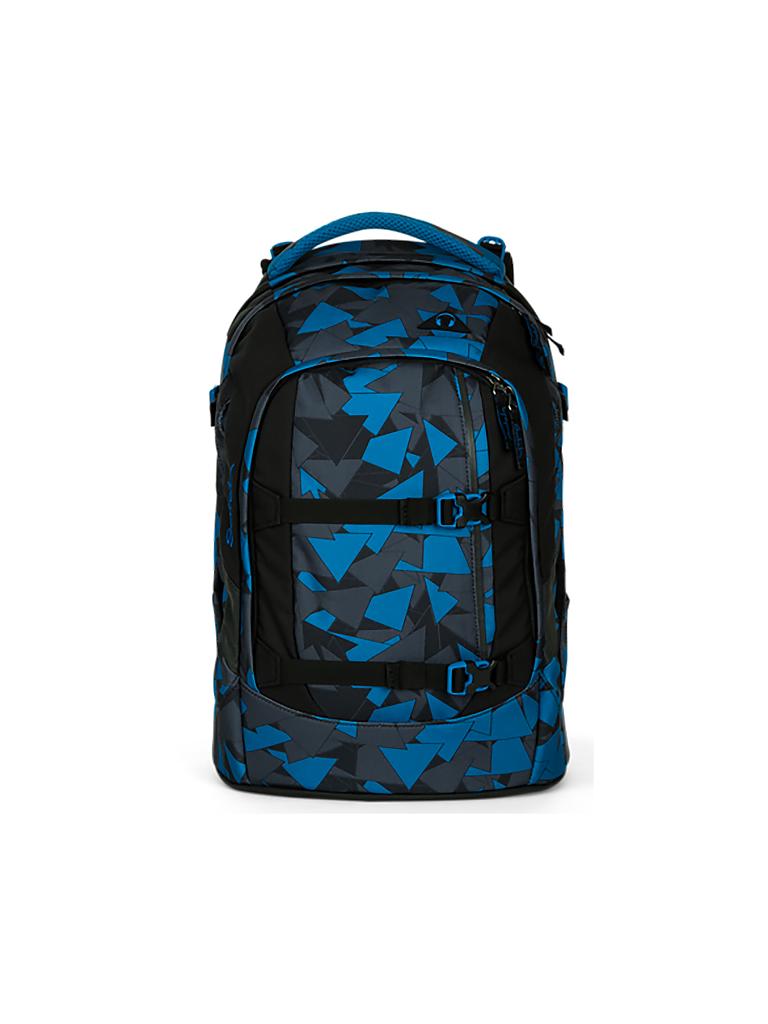 SATCH | Schulrucksack "Satch Pack - Blue Triangle" | blau