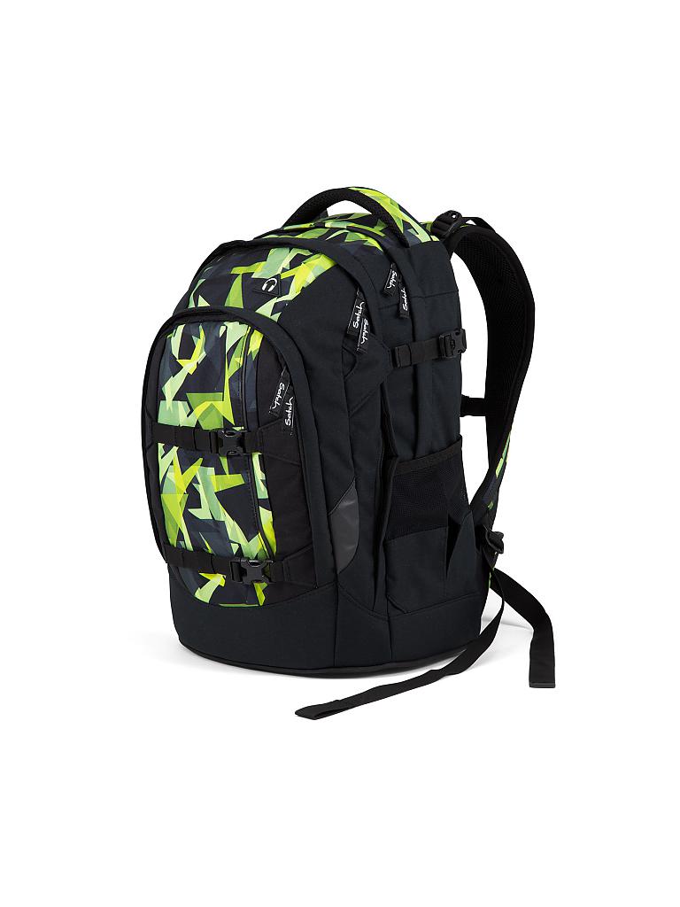 SATCH | Schulrucksack "Satch Pack - Gravity Jungle" | schwarz