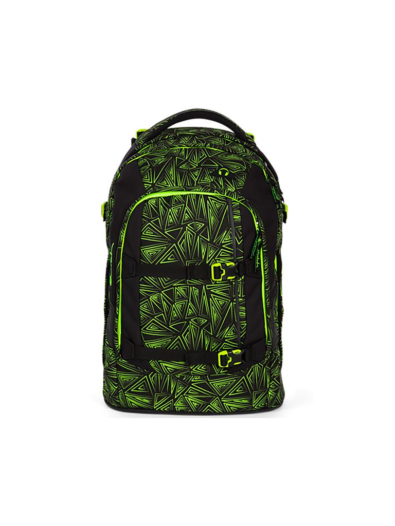 SATCH | Schulrucksack "Satch Pack - Green Bermuda" | schwarz
