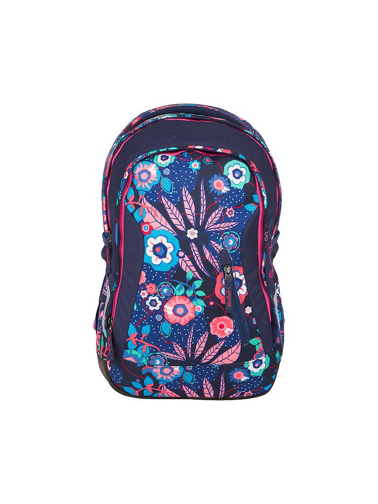 SATCH | Schulrucksack "Sleek - Cheeky Blue" | transparent