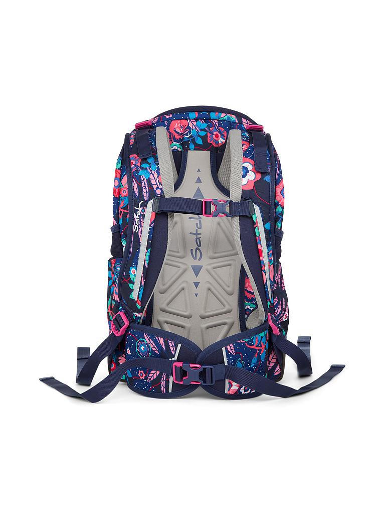 SATCH | Schulrucksack "Sleek - Cheeky Blue" | transparent