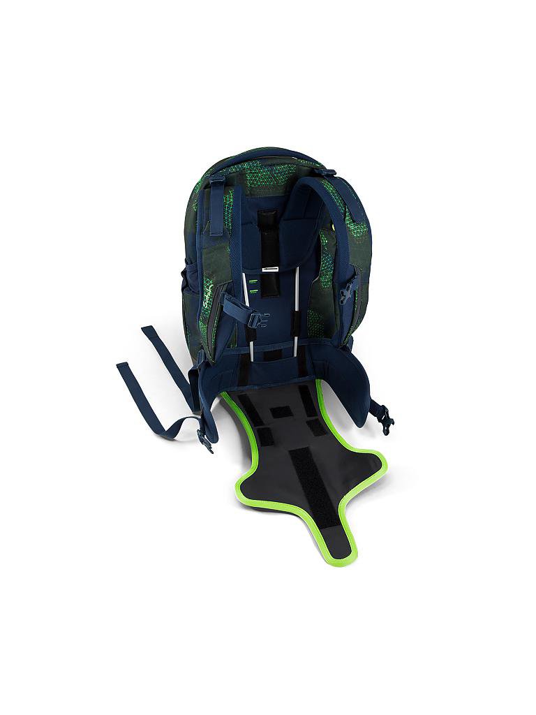 SATCH | Schulrucksack "Sleek - Infra Green" | keine Farbe