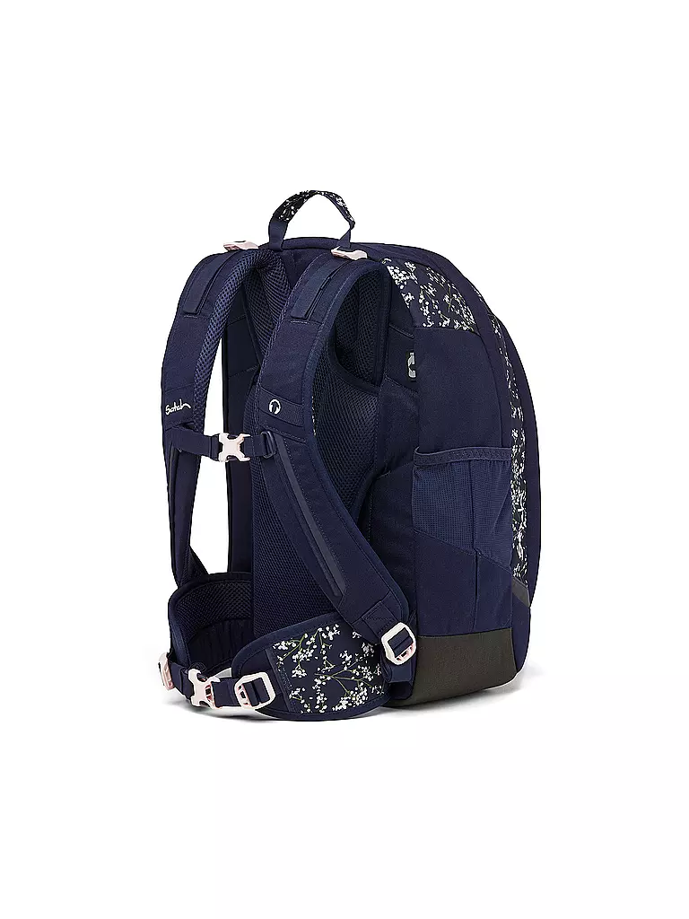 SATCH | Schulrucksack Air Bloomy Breeze | dunkelblau