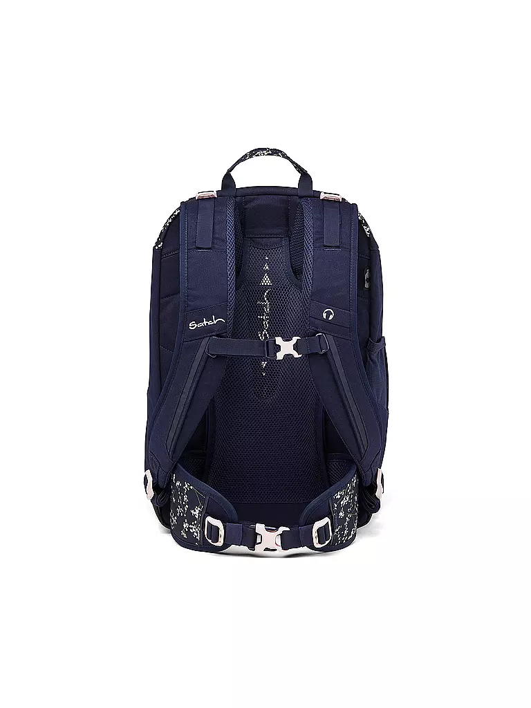 SATCH | Schulrucksack Air Bloomy Breeze | dunkelblau