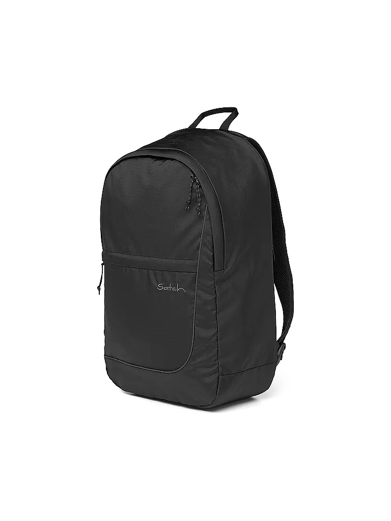 SATCH | Schulrucksack Fly Ripstop Black | schwarz