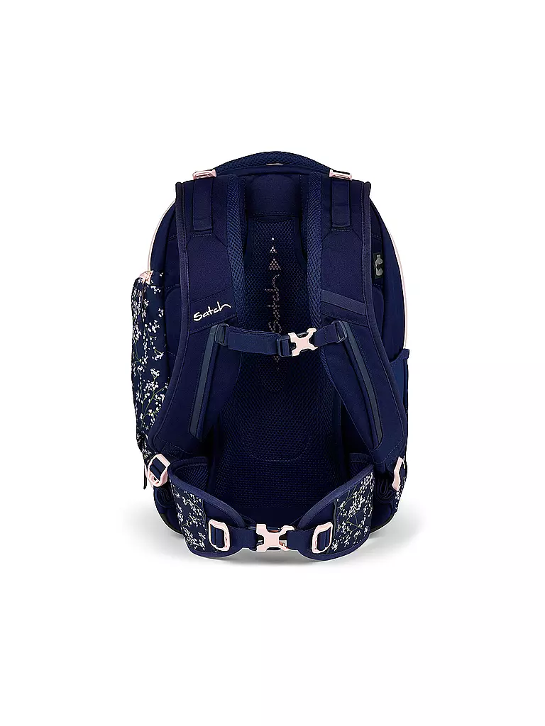 SATCH | Schulrucksack Match Bloomy Breeze | dunkelblau