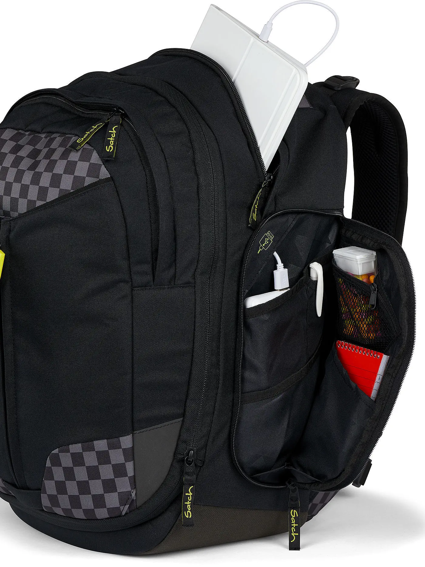 SATCH | Schulrucksack Match Dark Skate | schwarz