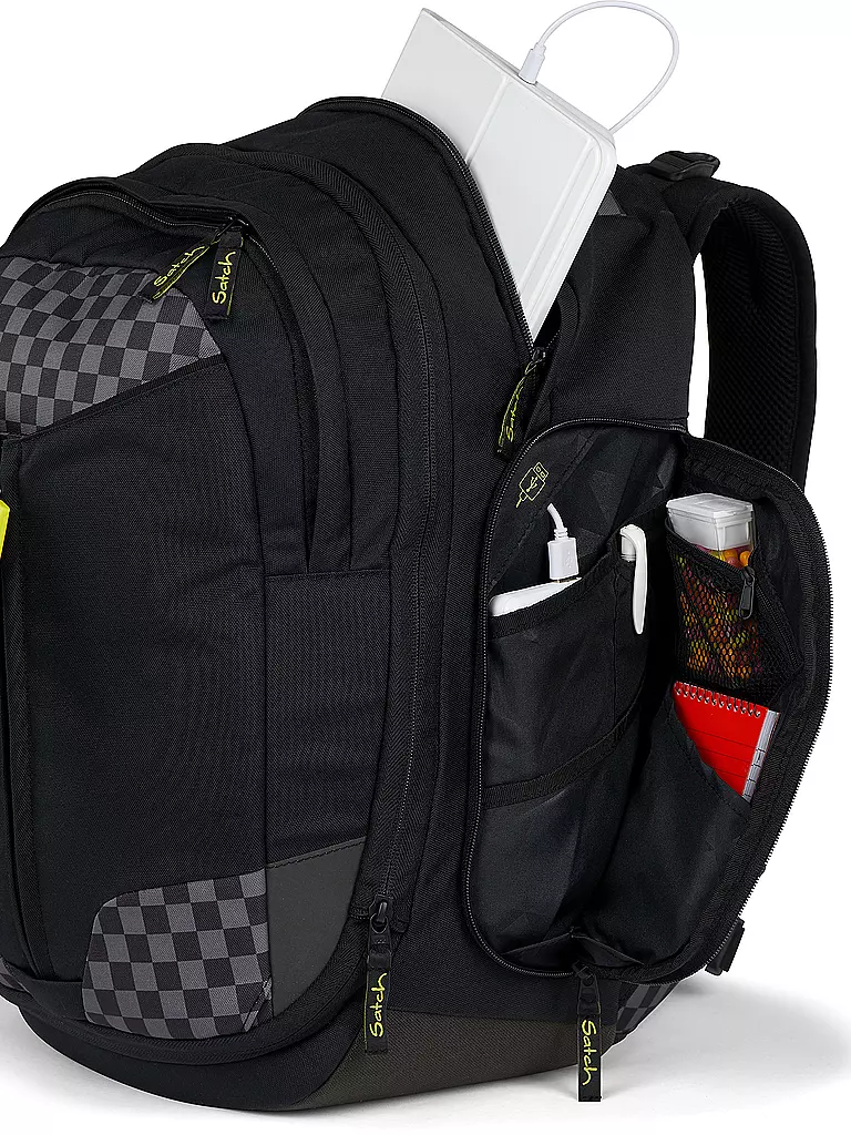 SATCH | Schulrucksack Match Dark Skate | dunkelgrün