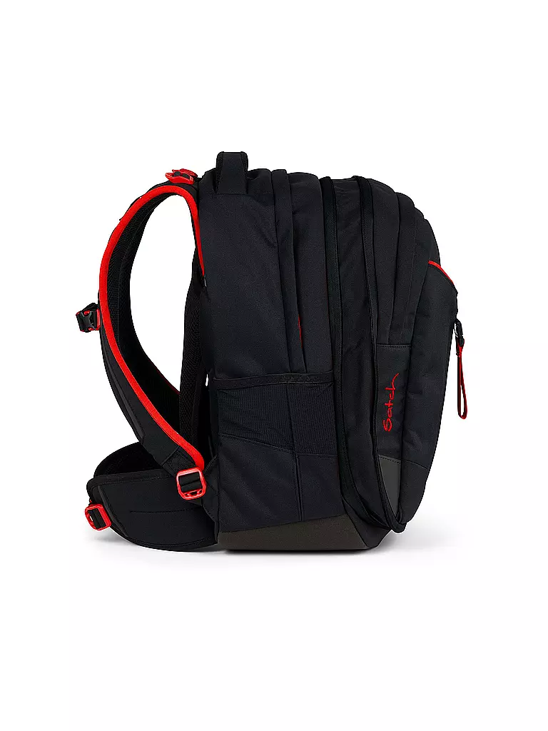 SATCH | Schulrucksack Match Fire Phantom | schwarz