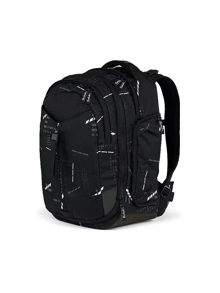 SATCH | Schulrucksack Match Ninja Martrix | dunkelgrün