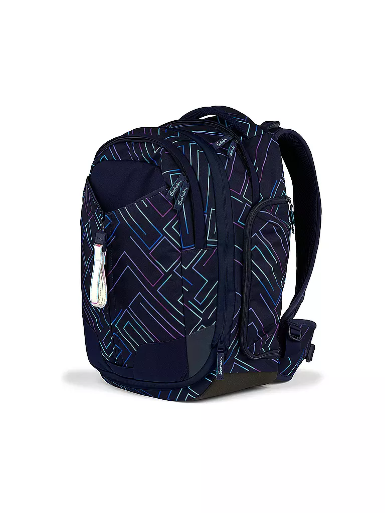 SATCH | Schulrucksack Match Purple Laser | dunkelblau